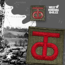 Originální nášivka US 90. pěší divize